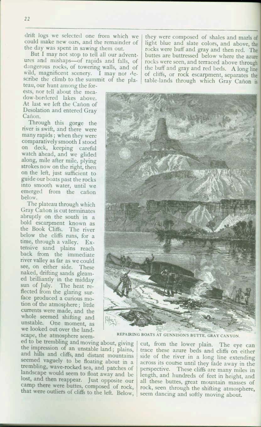 The Ca�ons of the Colorado--the 1869 discovery voyage down the Colorado River. vist0059i